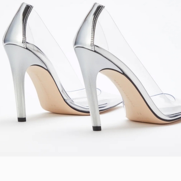 Good American clear Cinderella pointed toe pump - Picture 3 of 16